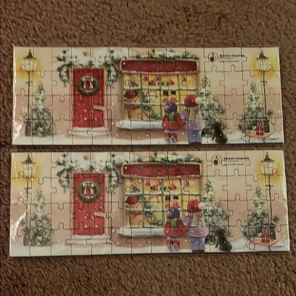 Mini Christmas Puzzle Set
